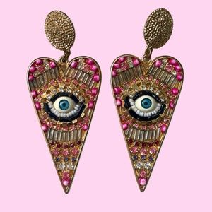 Statement Heart Earrings